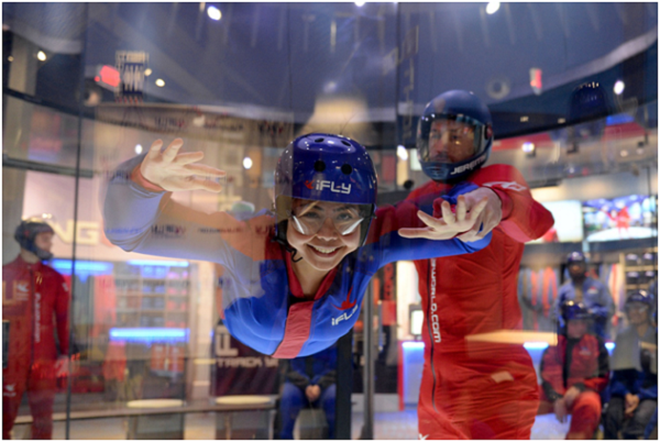  Indoor skydiving