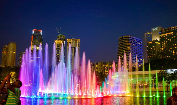 Malaysia water show