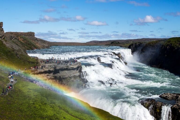 Gullfoss Fall, Iceland