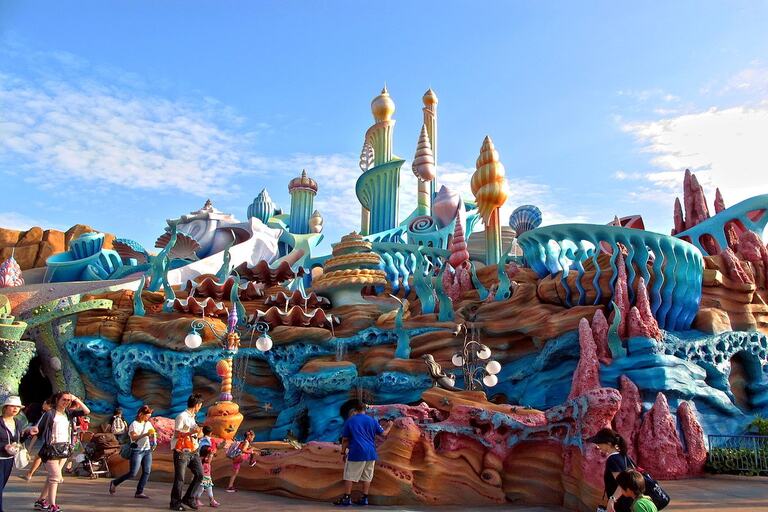 Mermaid Lagoon in DisneySea