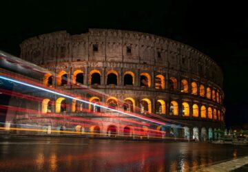 Night View of The Colosseum’s