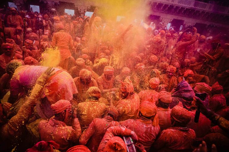 Holi in Vrindavan