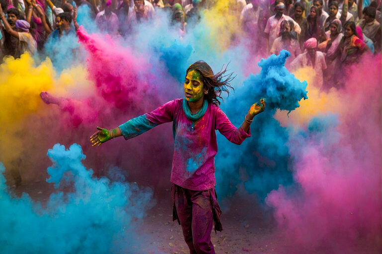 Holi in Banaras